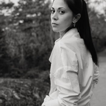 ANDREA … von einem Outdoorshoot in Schweden